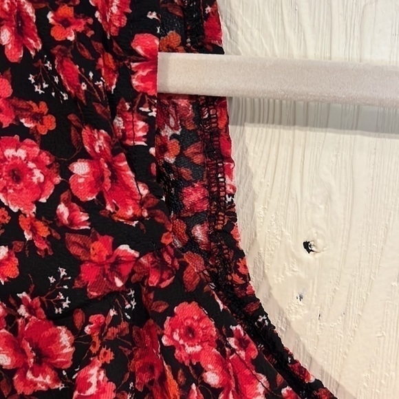 𝅺city Studio Midriff Blouse with ruching and elastic size XL - Picture 4 of 7